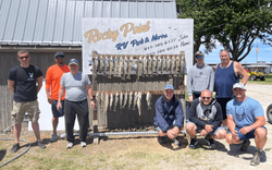 We reached our Walleye limits today! Best day!